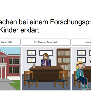 Mitmachen bei einem Forschungsprojekt